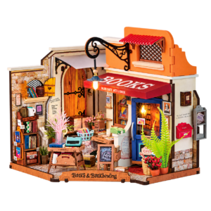Rolife DIY Miniatuurhuis Hoekboekwinkel DG164
