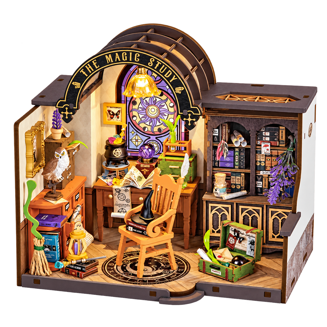 Rolife DIY Miniatuurhuis Magische Studeerkamer DG166