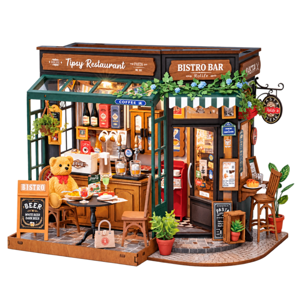Rolife DIY Miniatuurhuis Tipsy Restaurant DG167