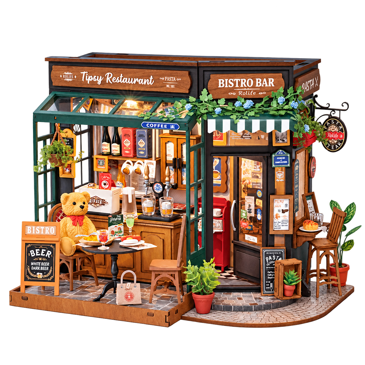 Rolife DIY Miniatuurhuis Tipsy Restaurant DG167