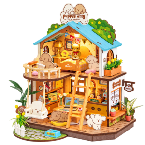 Rolife DIY Miniatuurhuis Puppy’s Gezellige Villa DG169