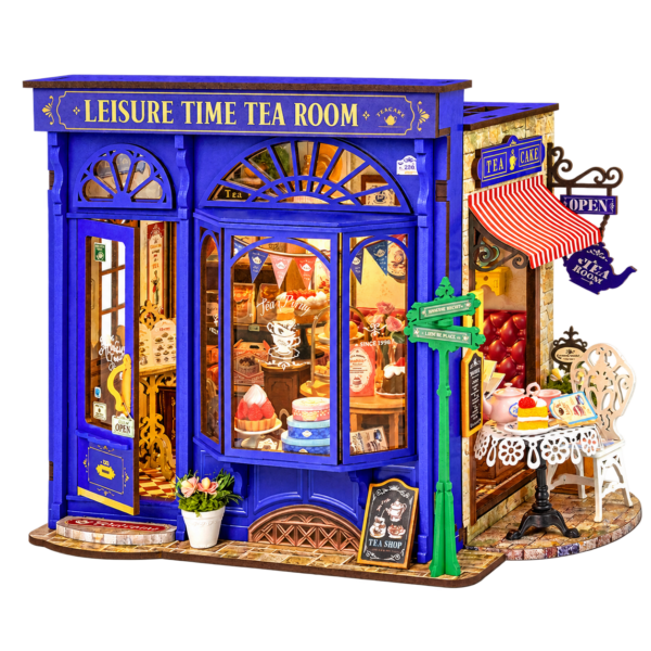 Rolife DIY Miniatuurhuis Leisure Time Theekamer DG171
