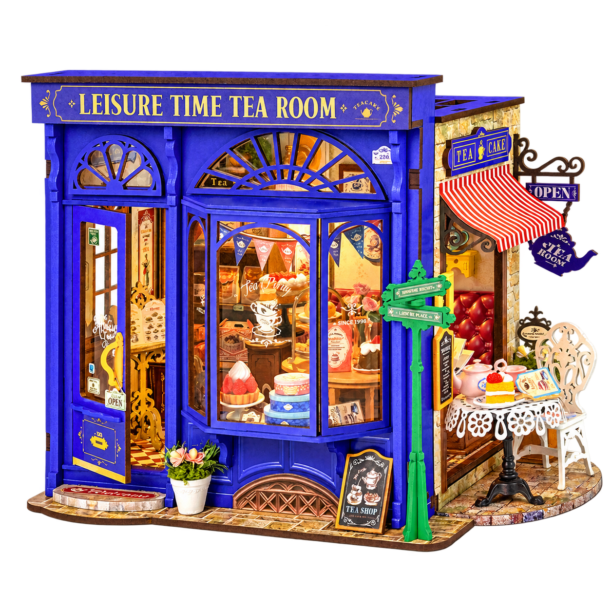 Rolife DIY Miniatuurhuis Leisure Time Theekamer DG171