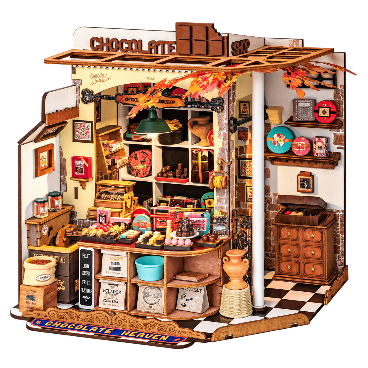 Rolife DIY Miniatuurhuis Henry’s Chocoladewinkel DG174