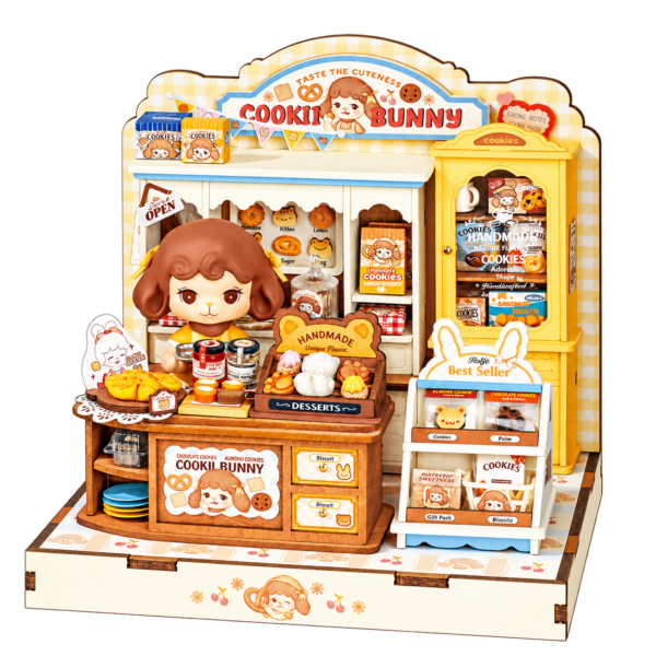 Rolife DIY Miniatuurhuis Cookii Bunny’s Koekjeswinkel DG177