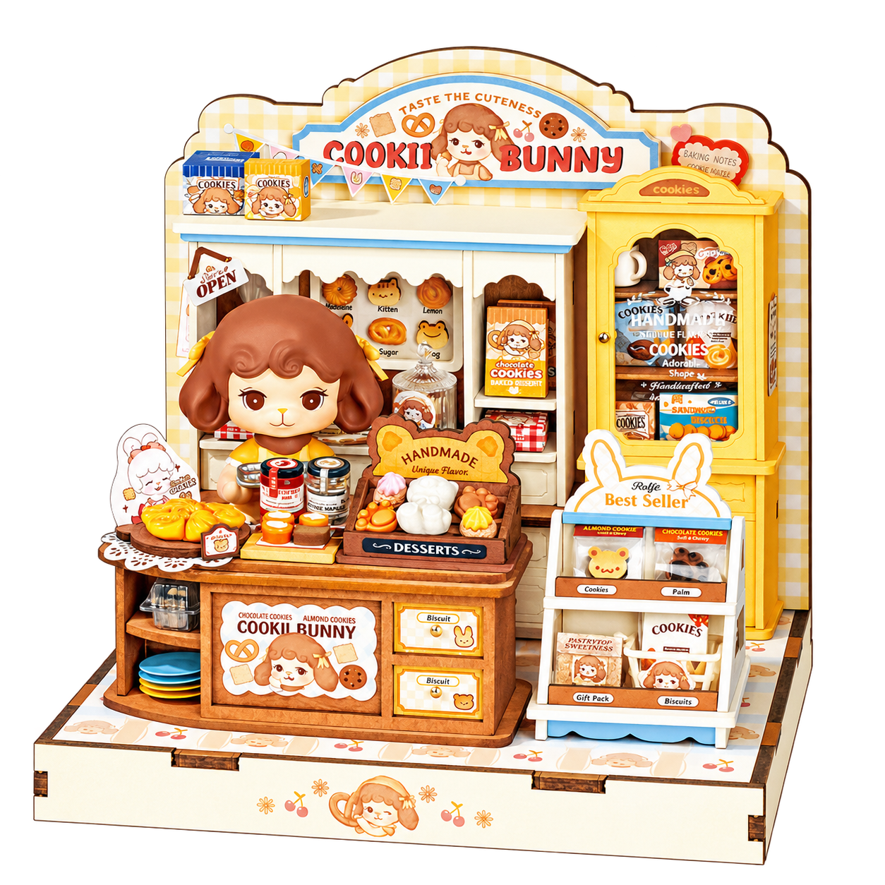 Rolife DIY Miniatuurhuis Cookii Bunny’s Koekjeswinkel DG177