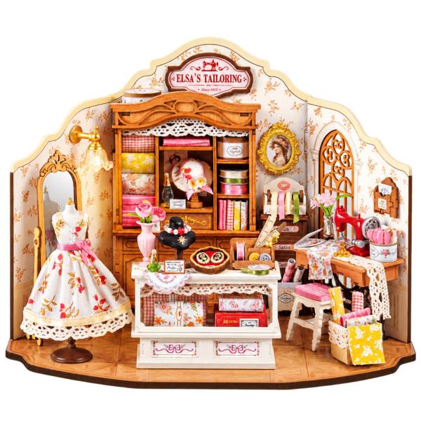 Rolife DIY Miniatuurhuis Elsa’s Kleermakersatelier DG178