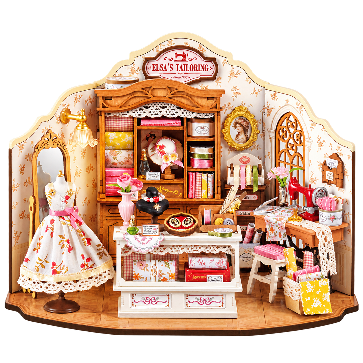 Rolife DIY Miniatuurhuis Elsa’s Kleermakersatelier DG178