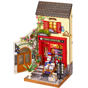 Rolife DIY Miniatuurhuis Weense Boekhandel DG183