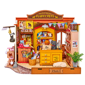 Rolife DIY Miniatuurhuis Fluffy Friends Winkel DG185