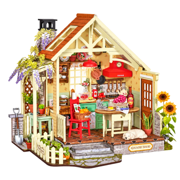Rolife DIY Miniatuurhuis Zonovergoten Boerderijkeuken DH101