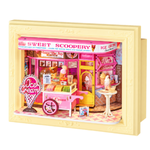 Rolife 3D Houten Puzzel Sweet Scoopery IJswinkel DP002