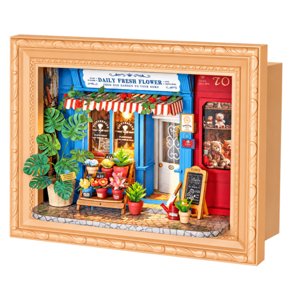 Rolife 3D Houten Puzzel Dagelijks Verse Bloemen DP003