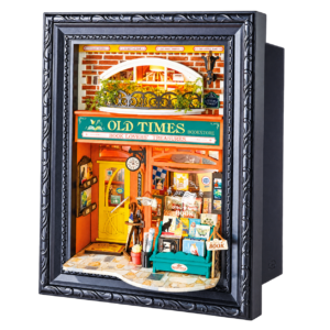 Rolife 3D Houten Puzzel Old Times Boekhandel DP004