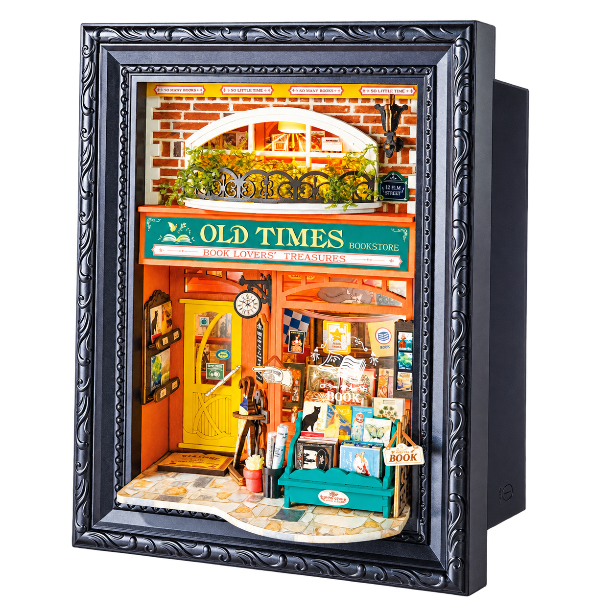 Rolife 3D Houten Puzzel Old Times Boekhandel DP004