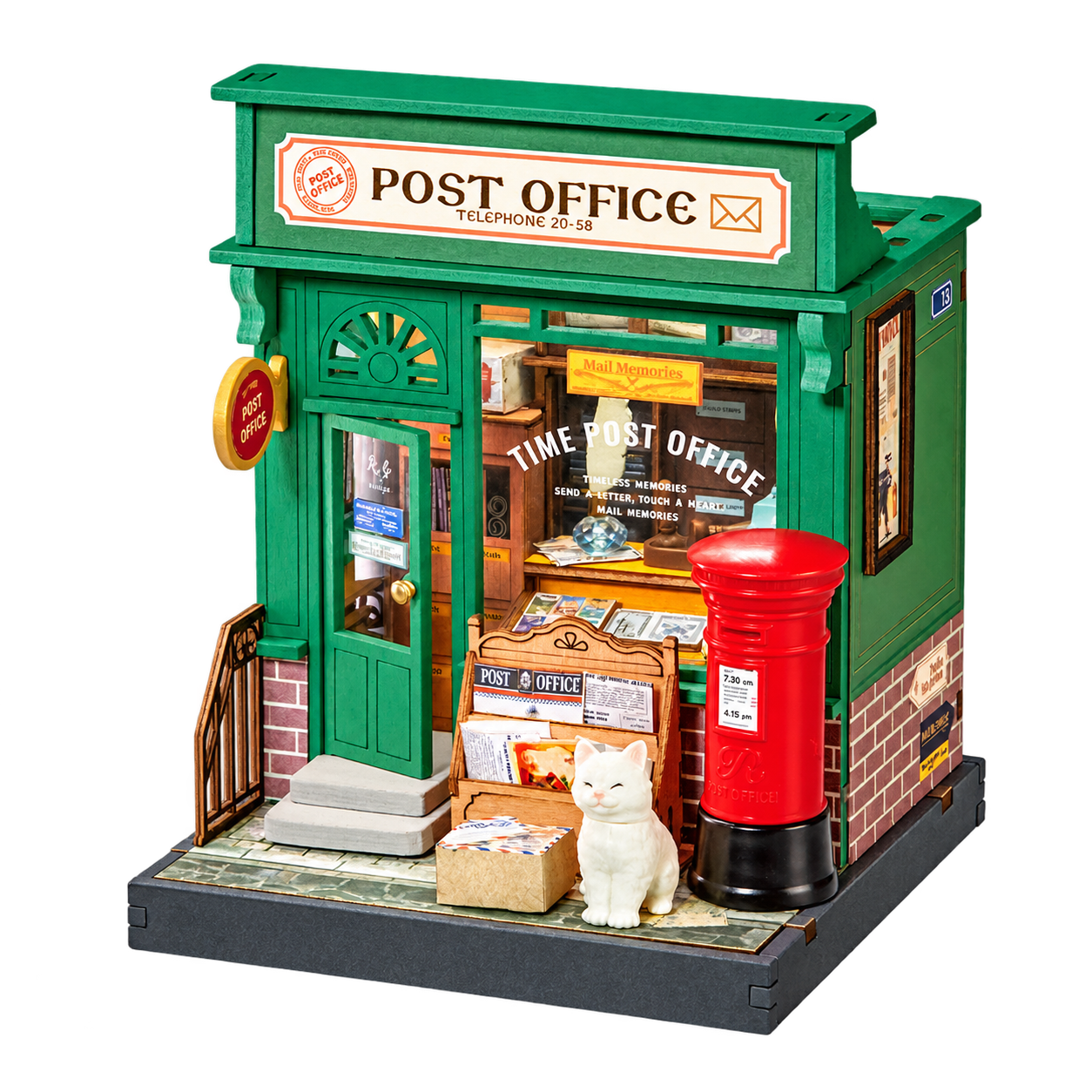 Rolife DIY Miniatuurhuis Century Postkantoor DS037