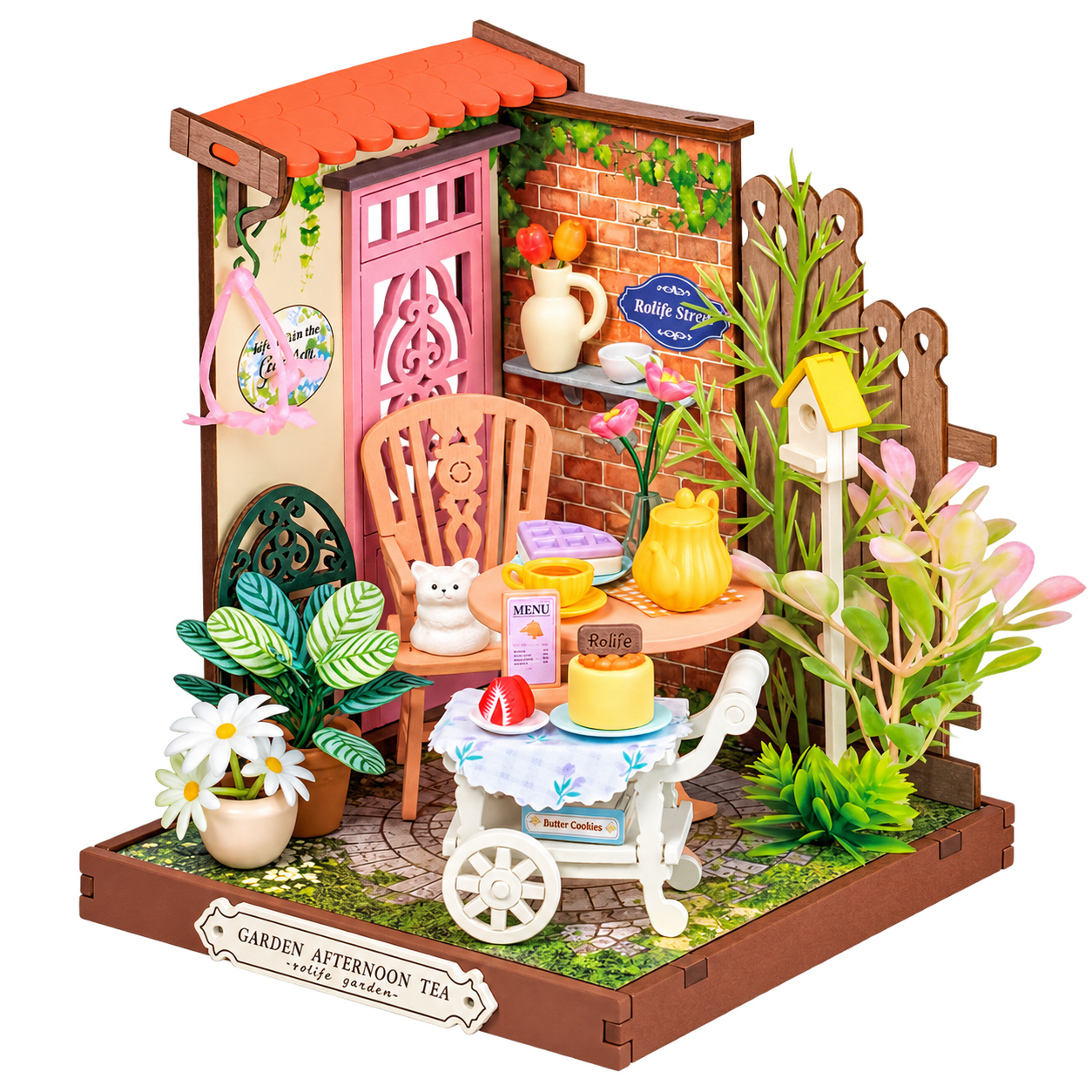 Rolife DIY Miniatuurhuis Fancy Theetuin DS038