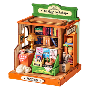 Rolife DIY Miniatuurhuis The Muse Boekwinkel DS040