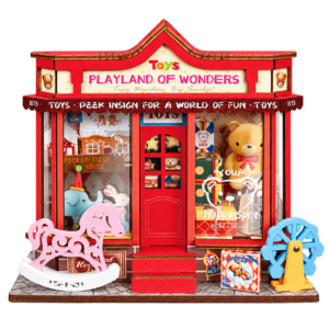 Rolife DIY Miniatuurhuis Grappige Speelgoedwinkel DS044