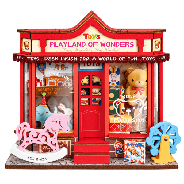 Rolife DIY Miniatuurhuis Grappige Speelgoedwinkel DS044