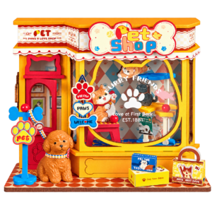 Rolife DIY Miniatuurhuis Pawfect Dierenwinkel DS045