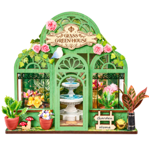Rolife DIY Miniatuurhuis Groene Fonteintuin DS049