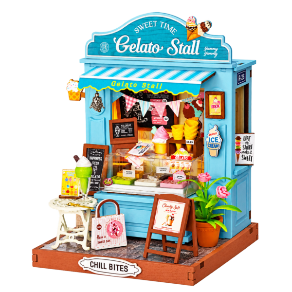 Rolife DIY Miniatuurhuis Gelato IJskraam DS052