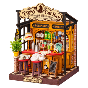 Rolife DIY Miniatuurhuis Tipsy Cat Bar DS054