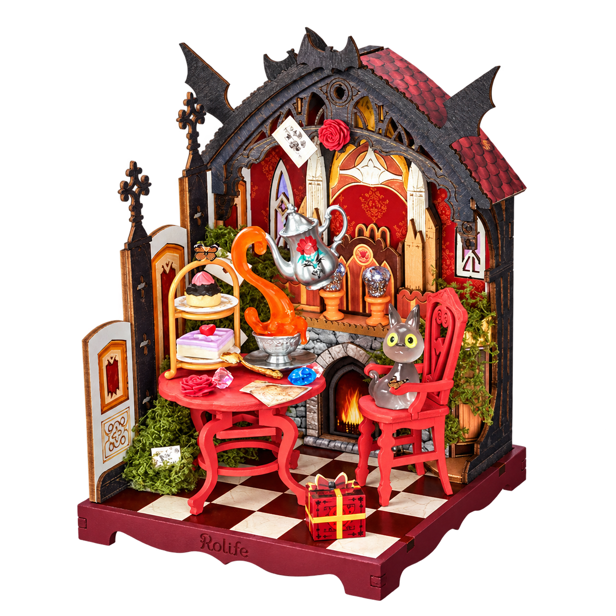 Rolife DIY Miniatuurhuis Rosa Salon DS055