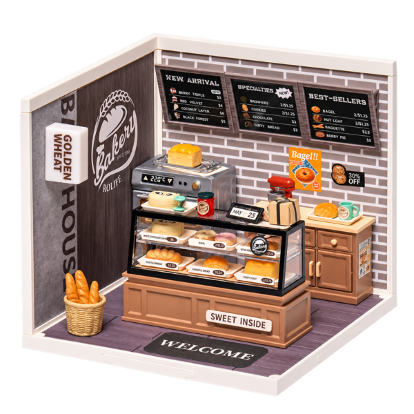 Rolife Super Creator Golden Wheat Bakkerij DW005B