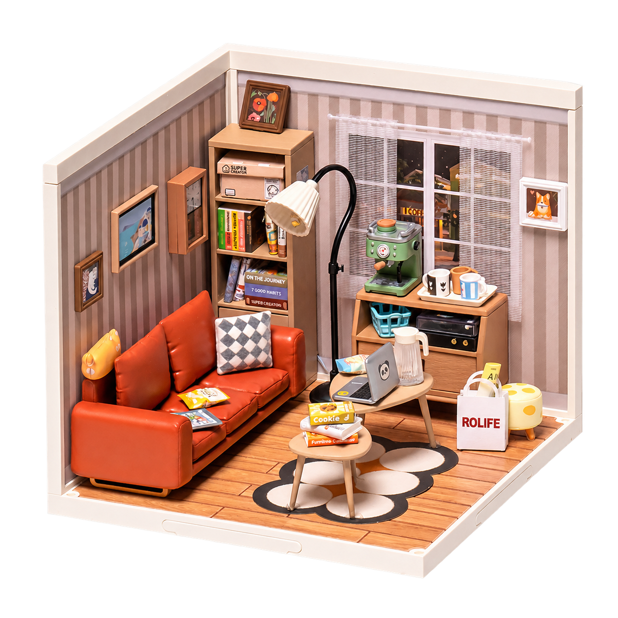 Rolife Super Creator Cozy Living Woonkamer DW007
