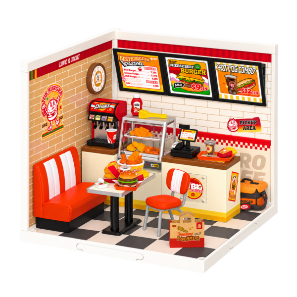 Rolife Super Creator Yum Yum Burgers DW010