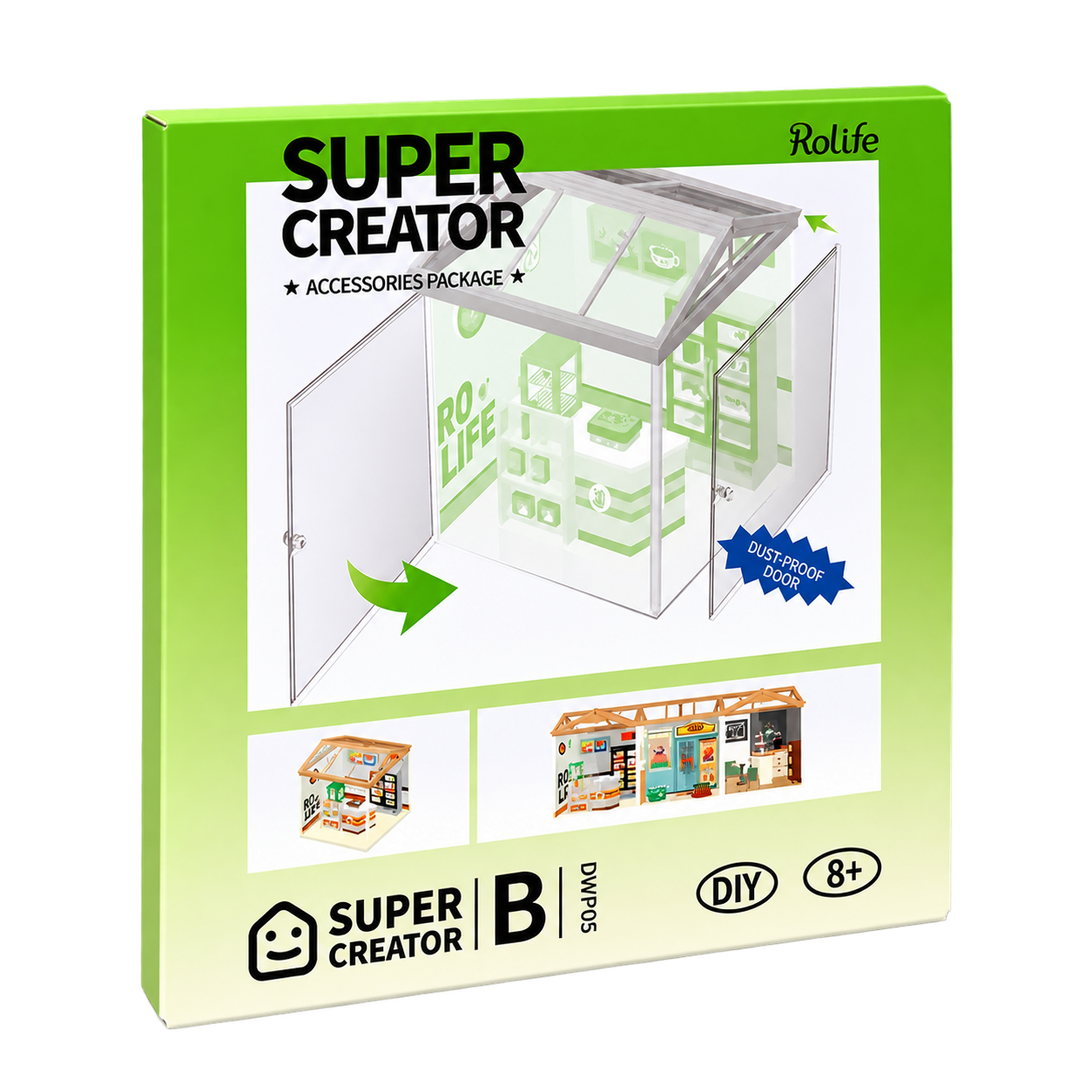 Rolife Super Creator Stofdeuren DWP05