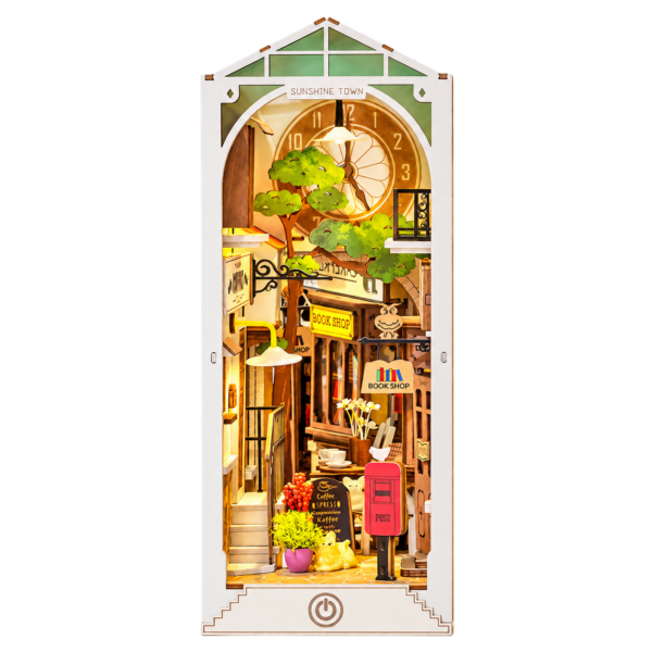 Rolife DIY Boekenhoek Sunshine Town TGB02