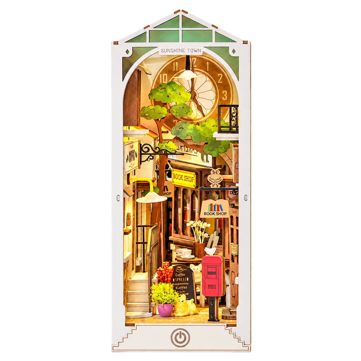 Rolife DIY Boekenhoek Sunshine Town TGB02