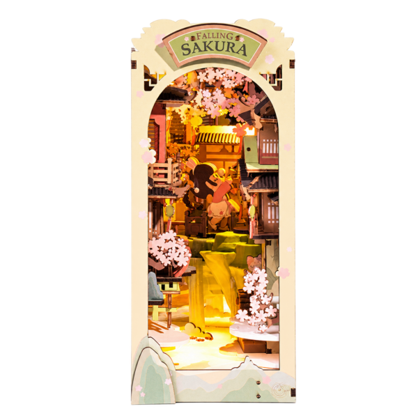 Rolife DIY Boekenhoek Vallende Sakura TGB05