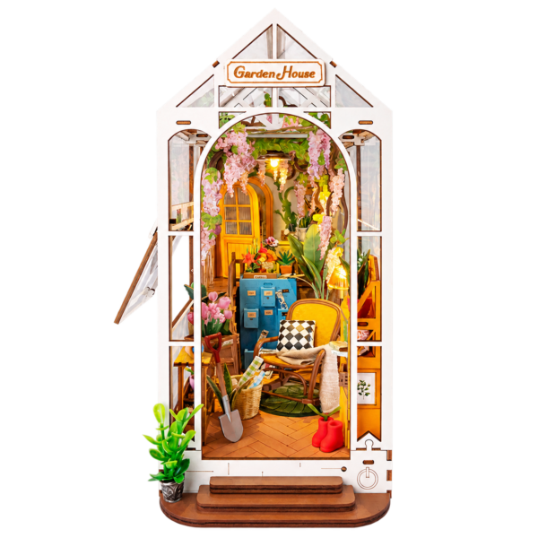 Rolife DIY Boekenhoek Vakantie Tuinhuis TGB06