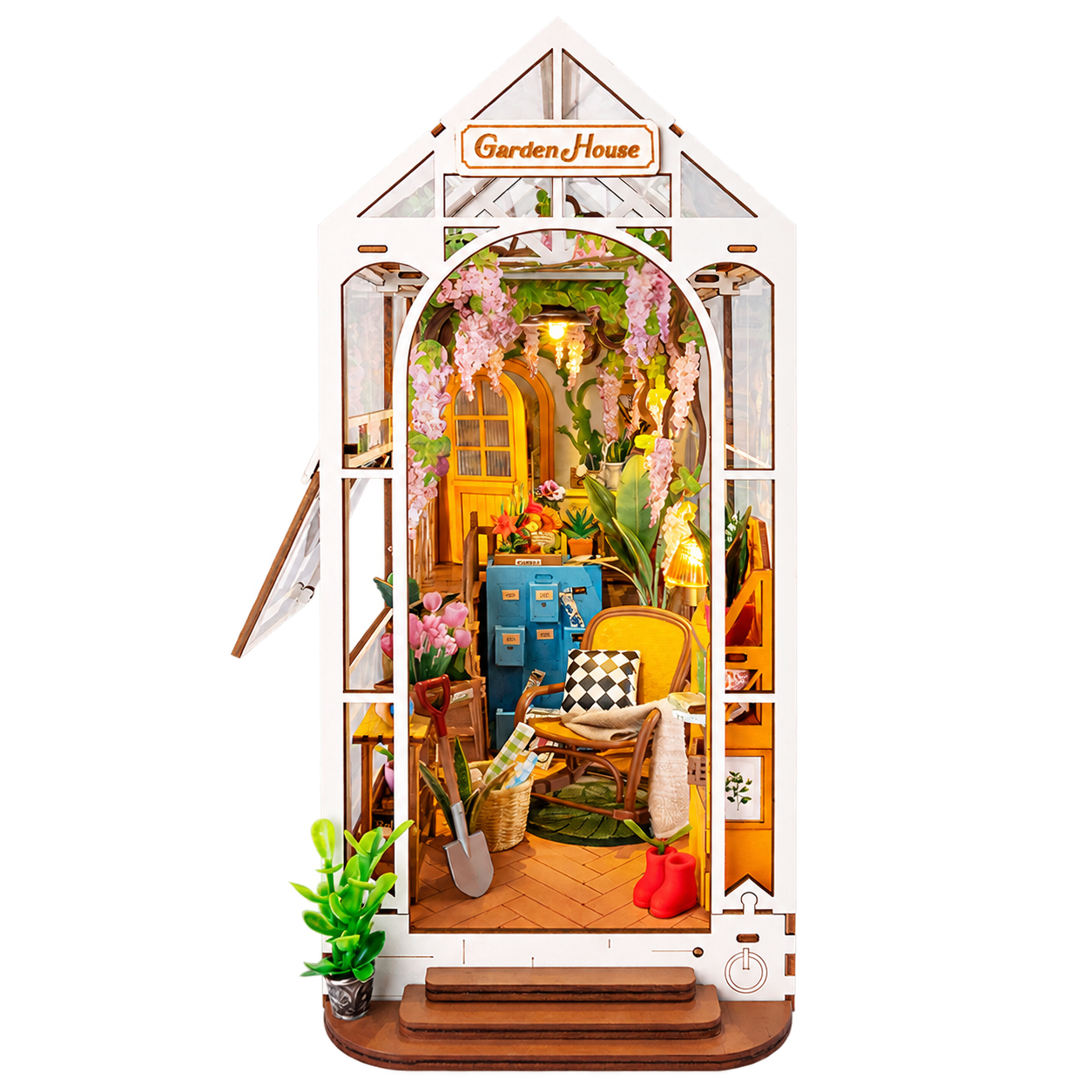 Rolife DIY Boekenhoek Vakantie Tuinhuis TGB06