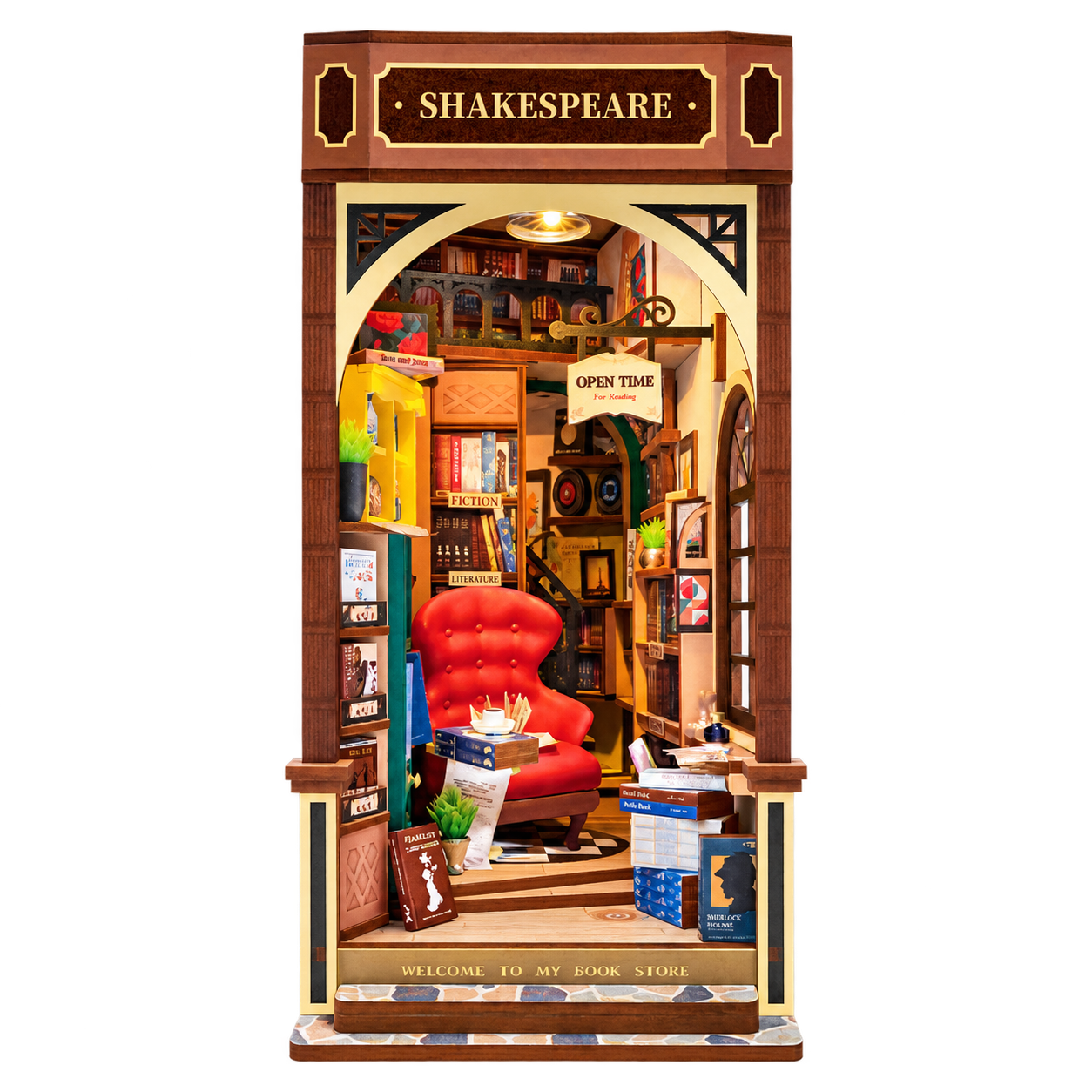 Rolife DIY Boekenhoek Boekhandel TGB07