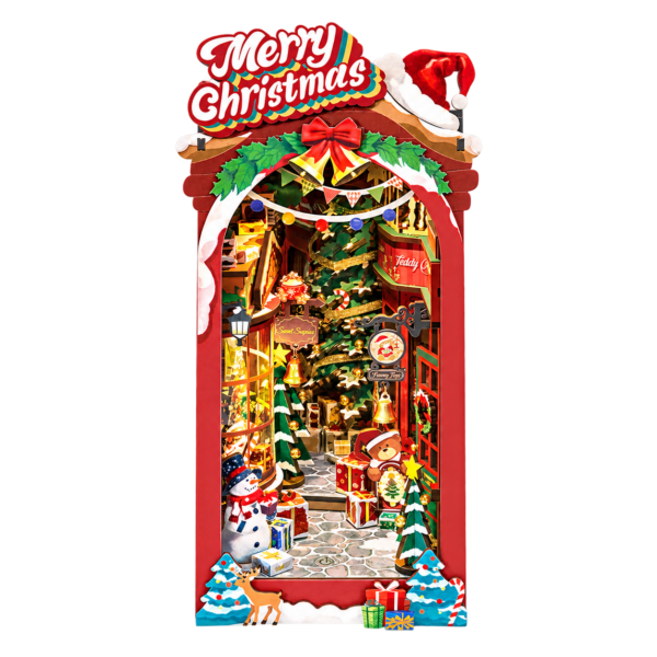 Rolife DIY Boekenhoek Kerststraat TGC06