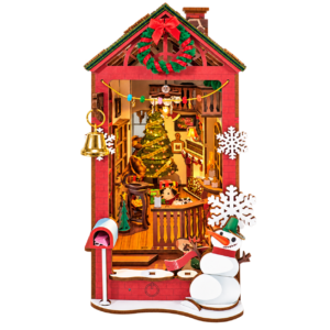 Rolife DIY Boekenhoek Kerstinterieur TGC07