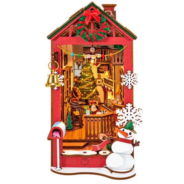 Rolife DIY Boekenhoek Kerstinterieur TGC07