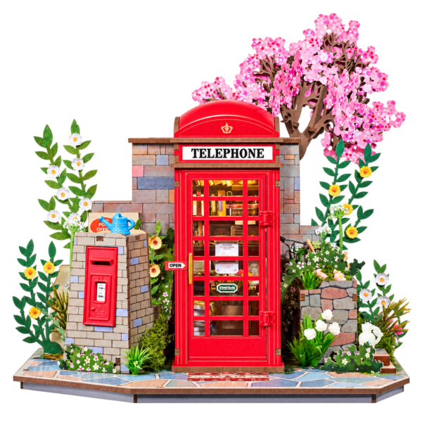 Rolife 3D Houten Puzzel Blossom Book Booth TGS05