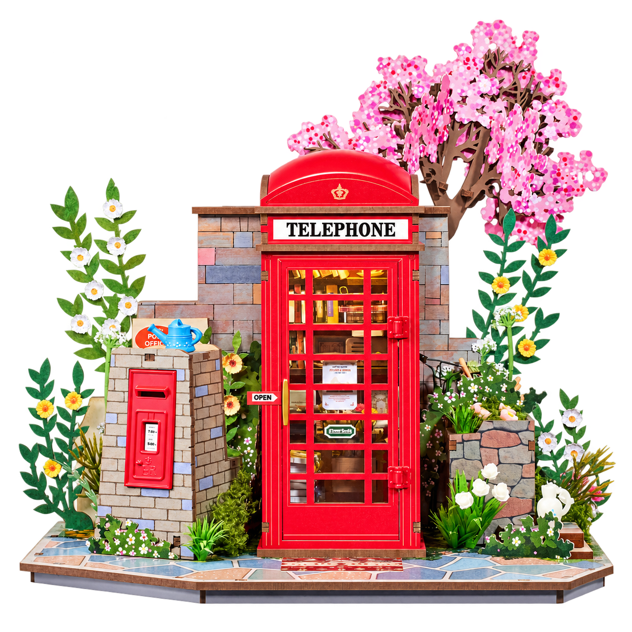 Rolife 3D Houten Puzzel Blossom Book Booth TGS05