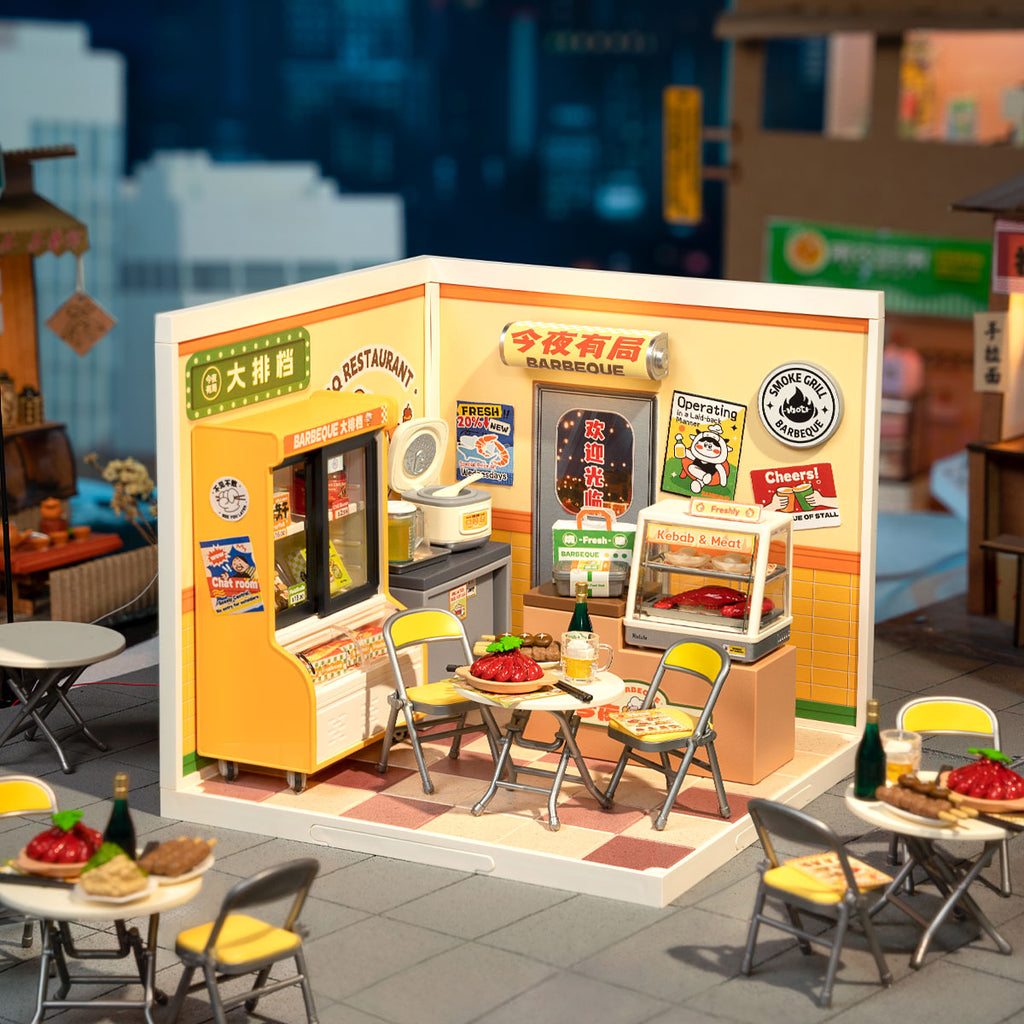 Rolife Night Out Food Stall DW022 - Afbeelding 5
