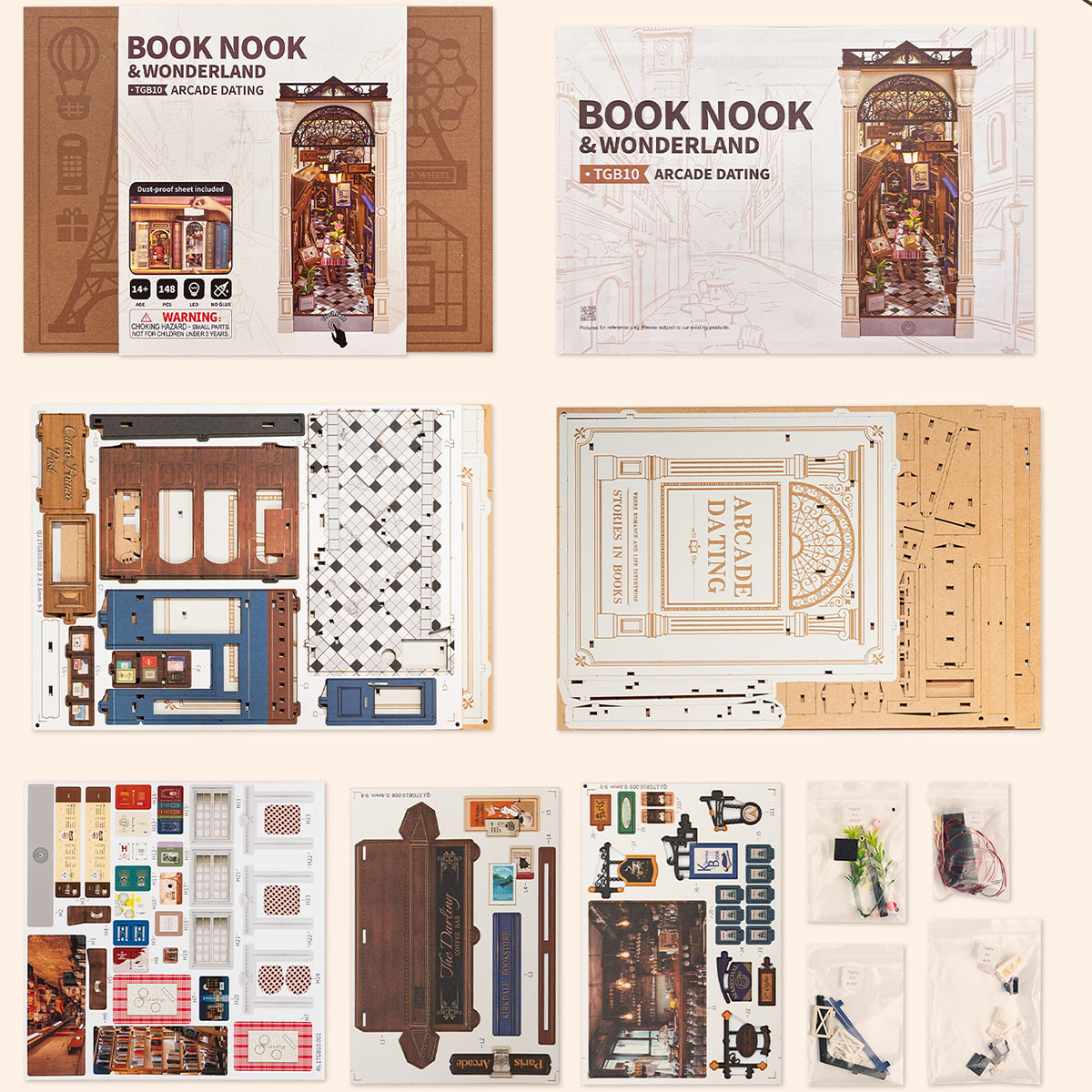 Rolife DIY Boekenhoek Arcade Dating TGB10 - Afbeelding 3