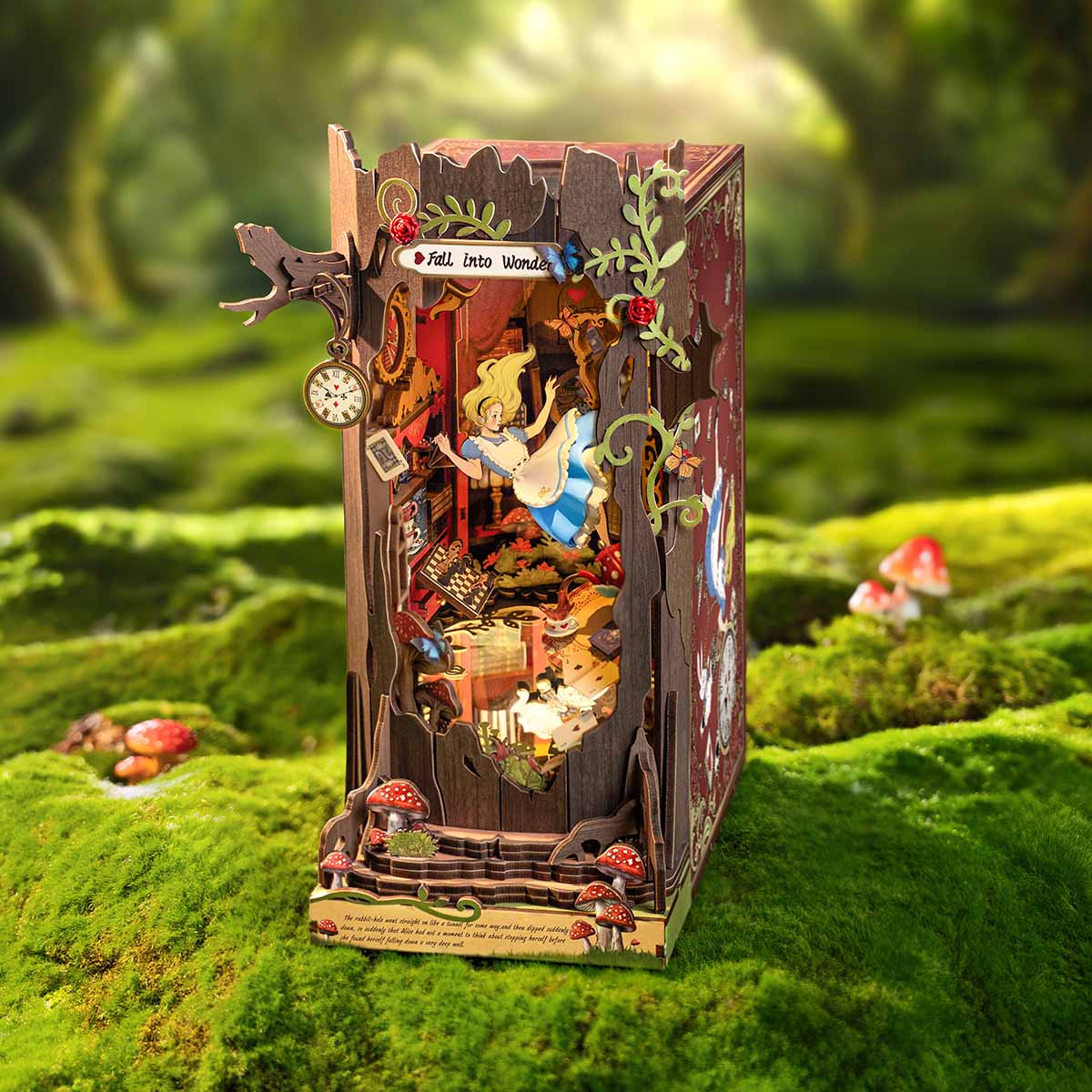 Rolife DIY Boekenhoek Fall into Wonder TGB12 - Afbeelding 2