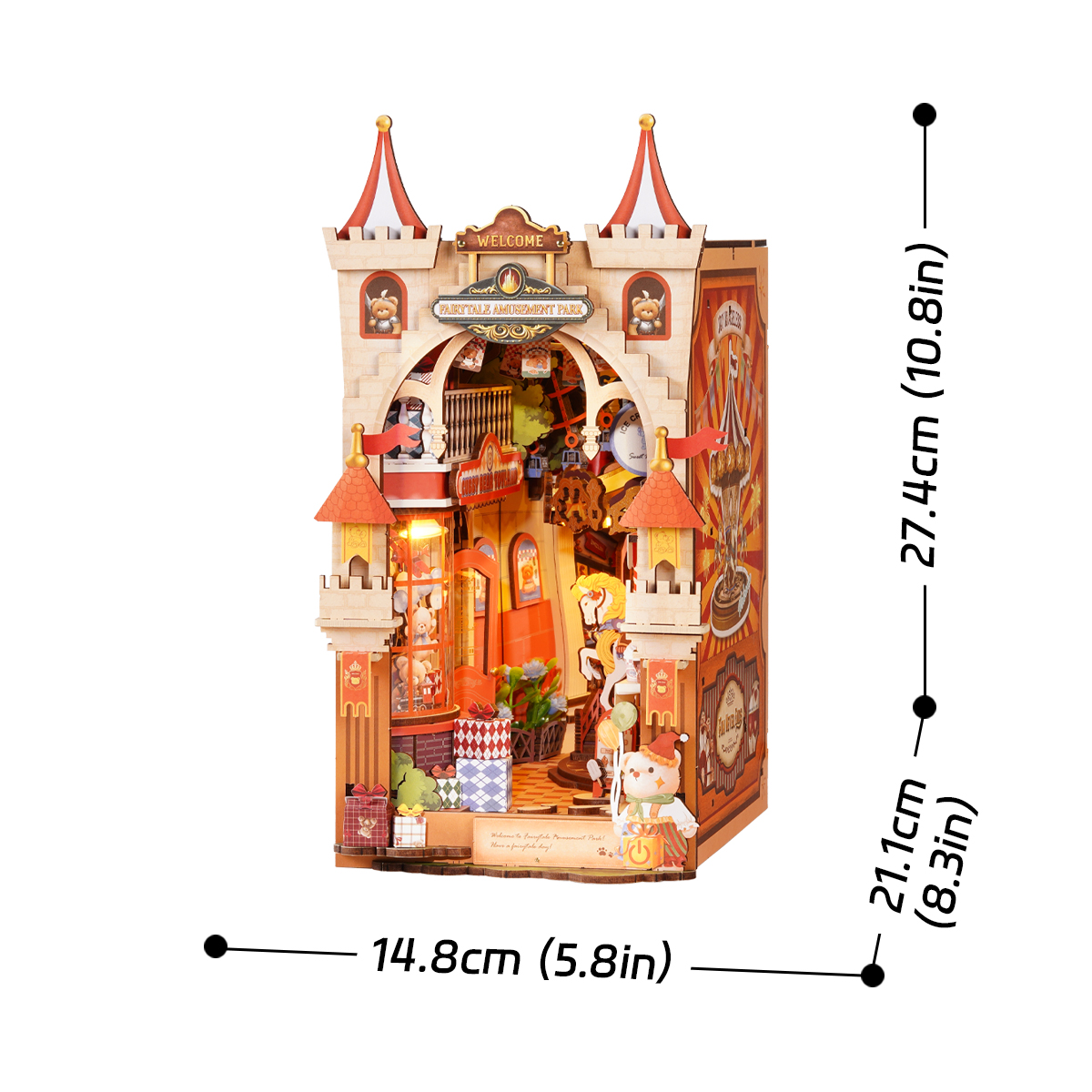 Rolife DIY Boekenhoek Fairytale Amusement Park – TGB17 - Afbeelding 7